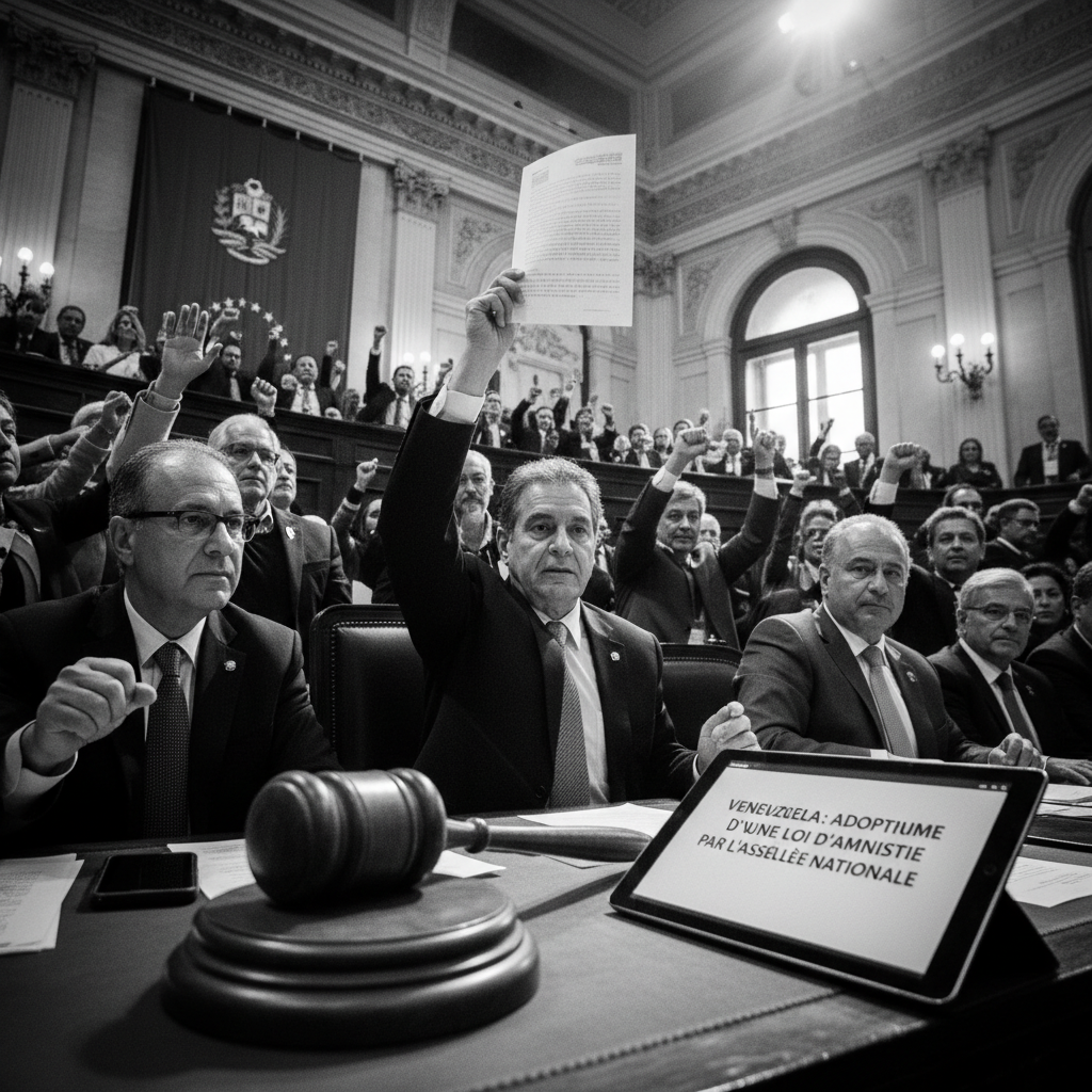 Venezuela : Adoption unanime d'une loi d'amnistie par l'Assemblée nationale