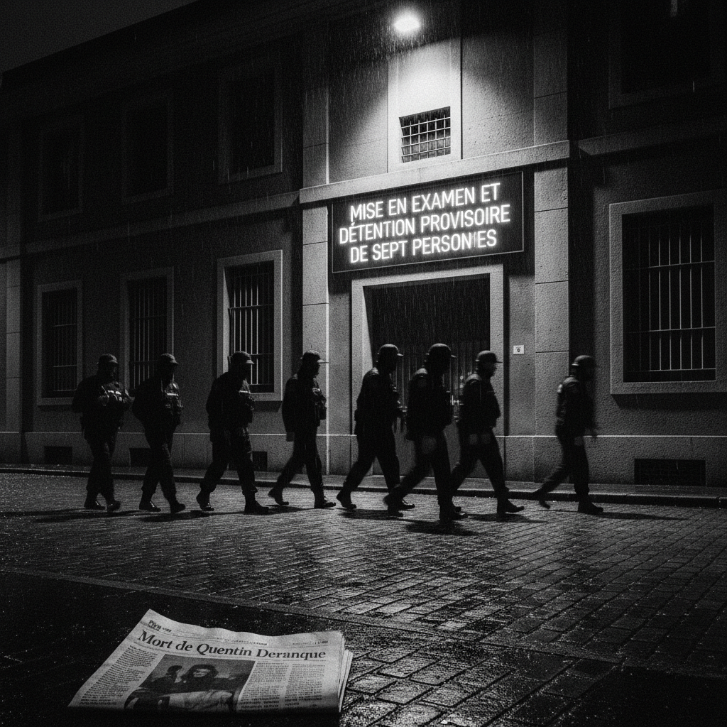 Mort de Quentin Deranque : Sept personnes mises en examen