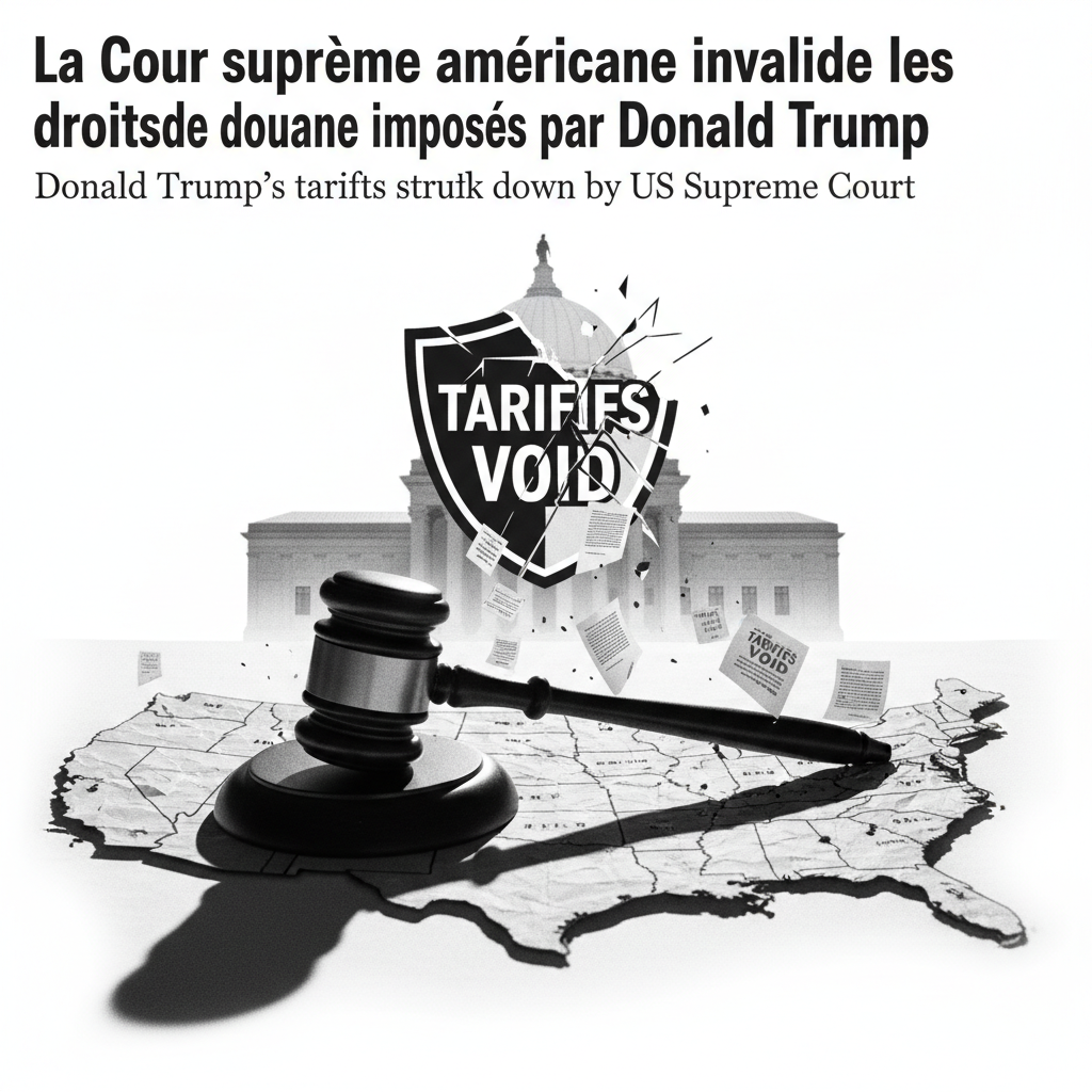 La Cour suprême invalide les droits de douane imposés par Donald Trump