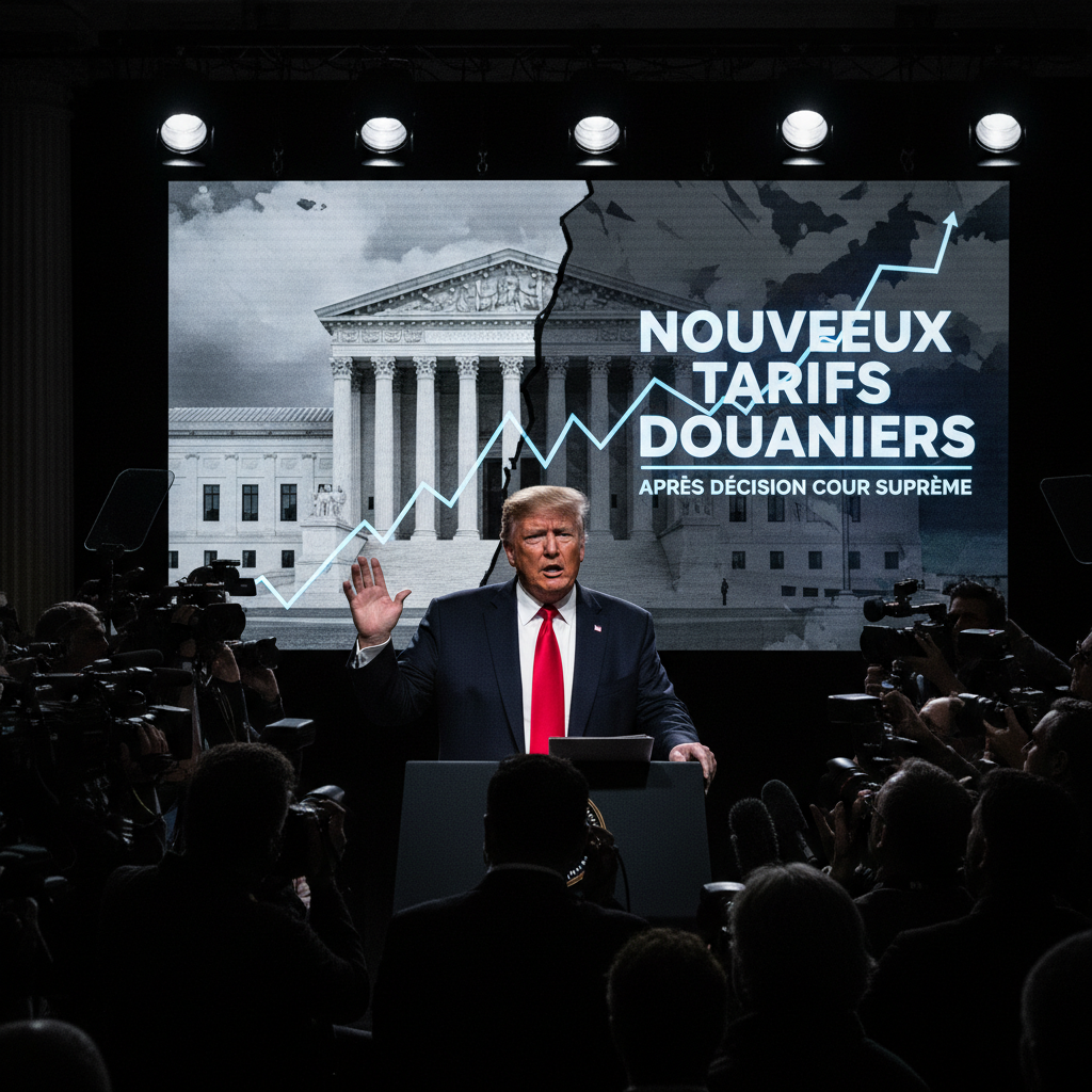 Trump Implémente de Nouveaux Tarifs Douaniers Après Décision de la Cour Suprême