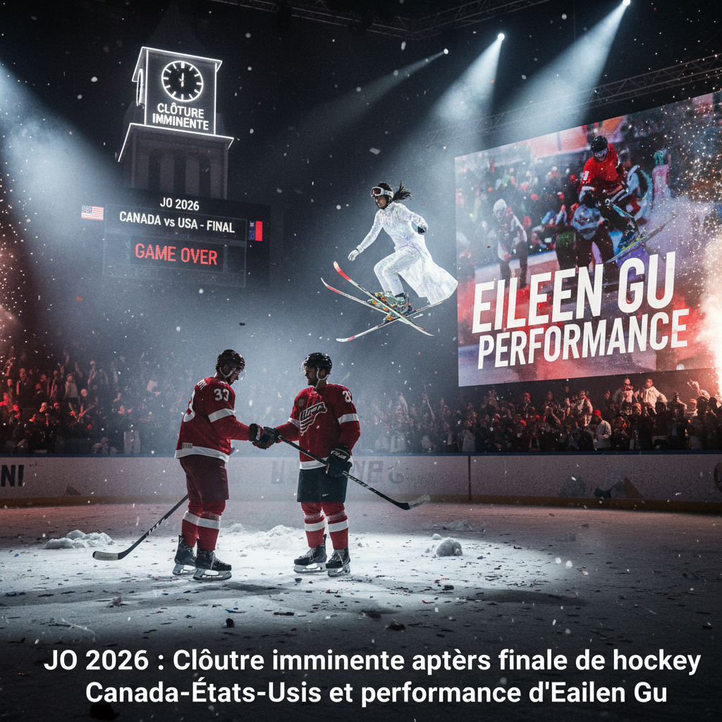 Jeux Olympiques d'hiver de Milan-Cortina 2026 : Dernière journée et finale de hockey sur glace Canada - États-Unis