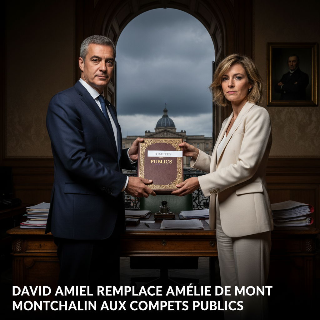 David Amiel nommé ministre des Comptes Publics en remplacement d'Amélie de Montchalin