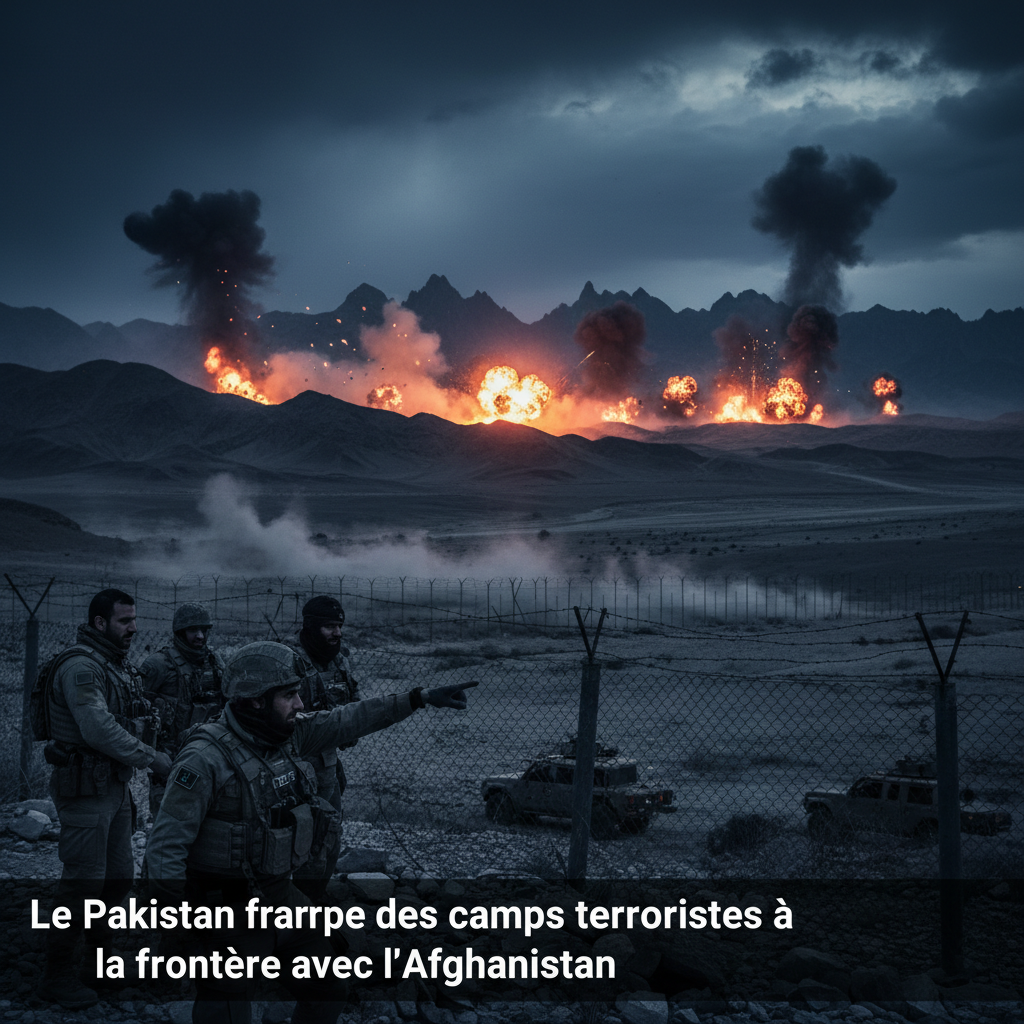 Le Pakistan frappe des camps terroristes à la frontière avec l'Afghanistan