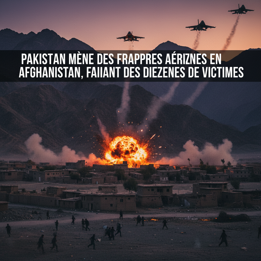 Frappes aériennes du Pakistan en Afghanistan : tensions croissantes