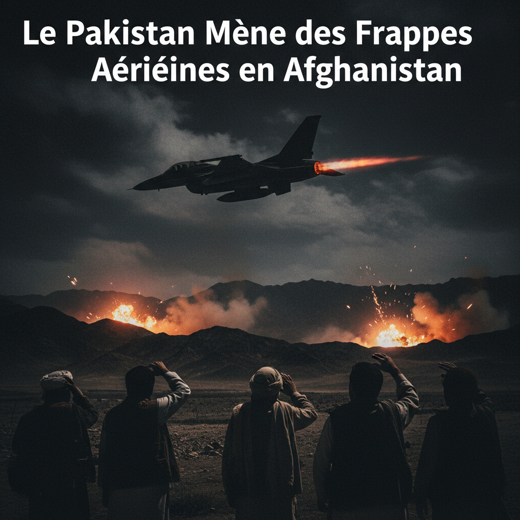 Pakistan mène des frappes en Afghanistan : tensions accrues