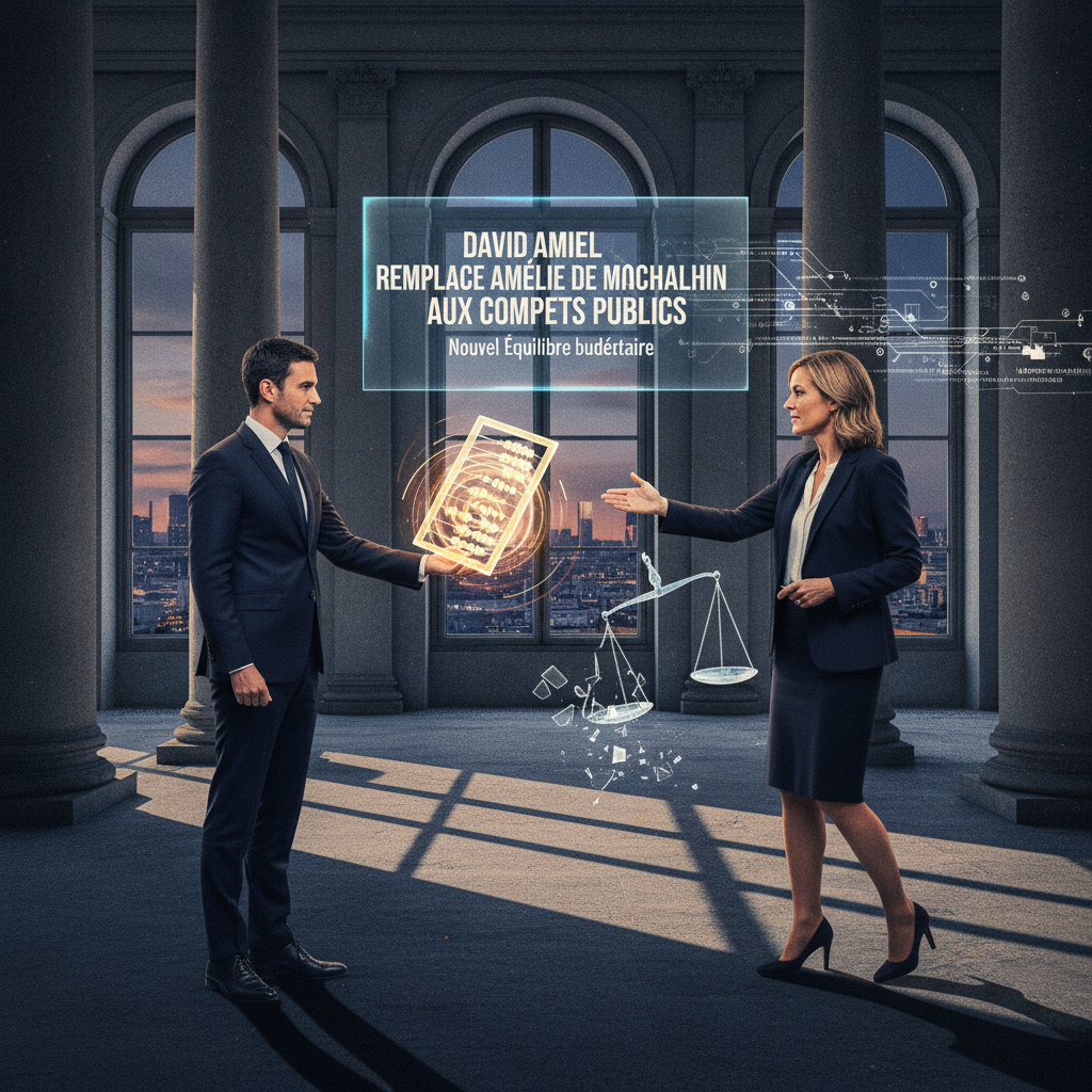 David Amiel remplace Amélie de Montchalin aux Comptes publics