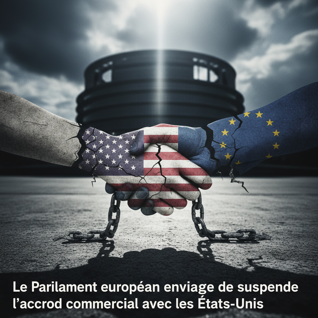 Le Parlement européen envisage de suspendre l'accord commercial UE-États-Unis après une décision de la Cour suprême américaine