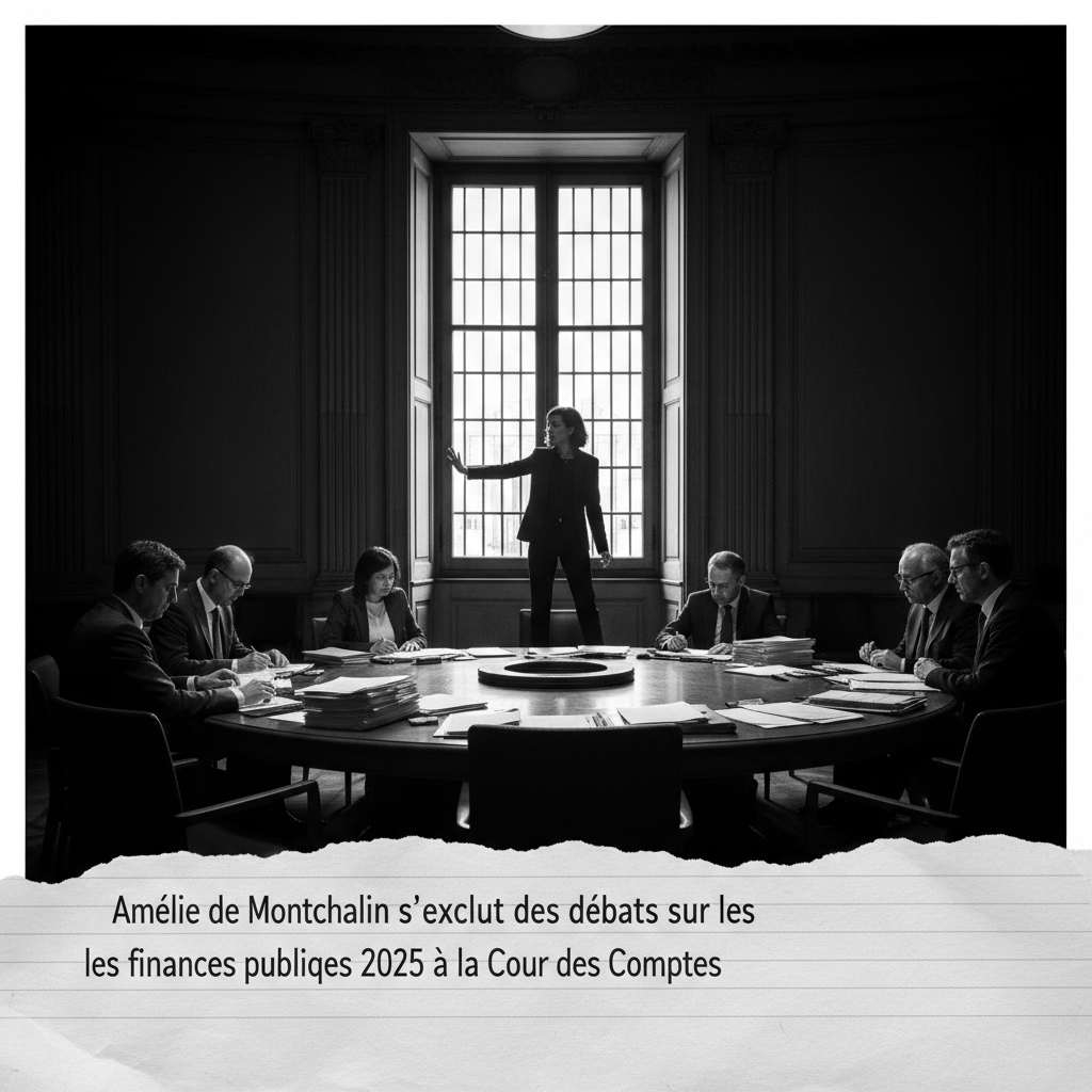 Amélie de Montchalin s'exclut des débats sur les finances publiques 2025