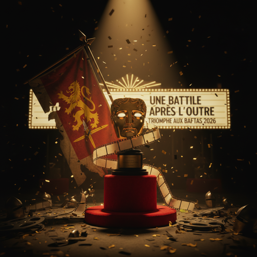 Le film "Une bataille après l'autre" domine les Bafta 2026 avec six récompenses