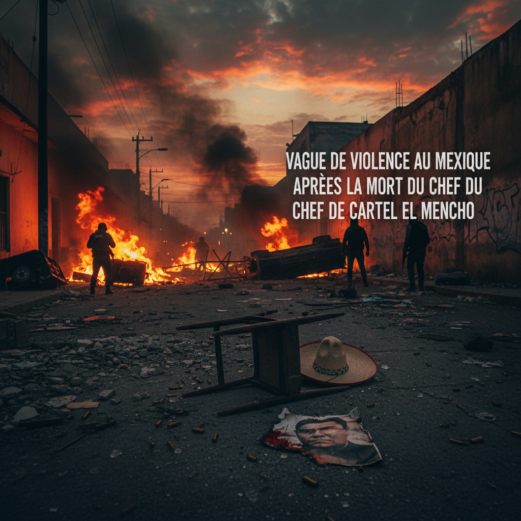 Vagues de violence au Mexique après la mort du chef de cartel 'El Mencho'