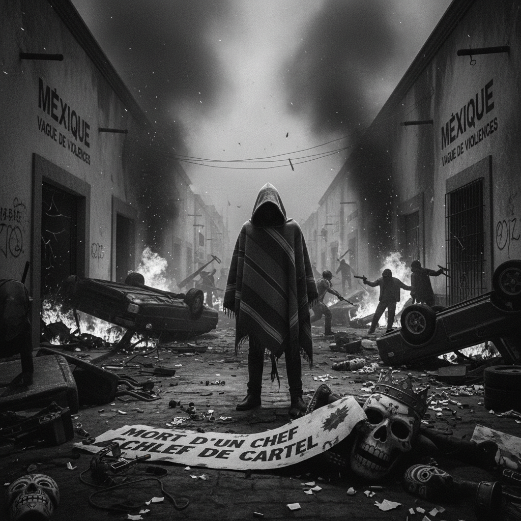 Vague de violences au Mexique suite à la mort d'un chef de cartel