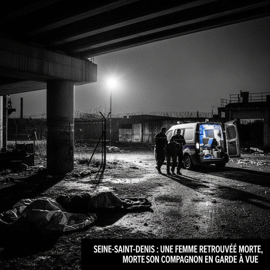 Seine-Saint-Denis : Une femme retrouvée morte, son compagnon en garde à vue
