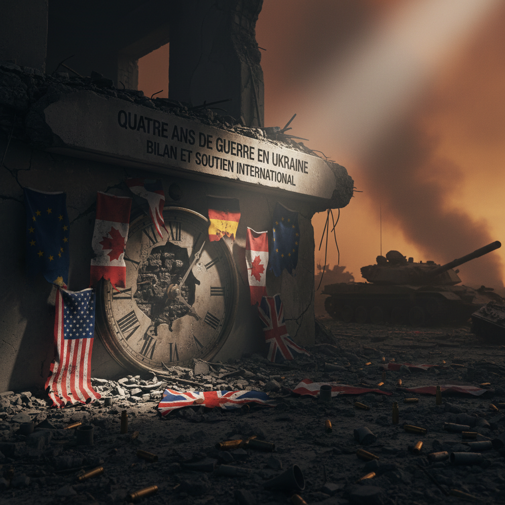 Ukraine : Quatre ans de conflit, bilan et perspectives