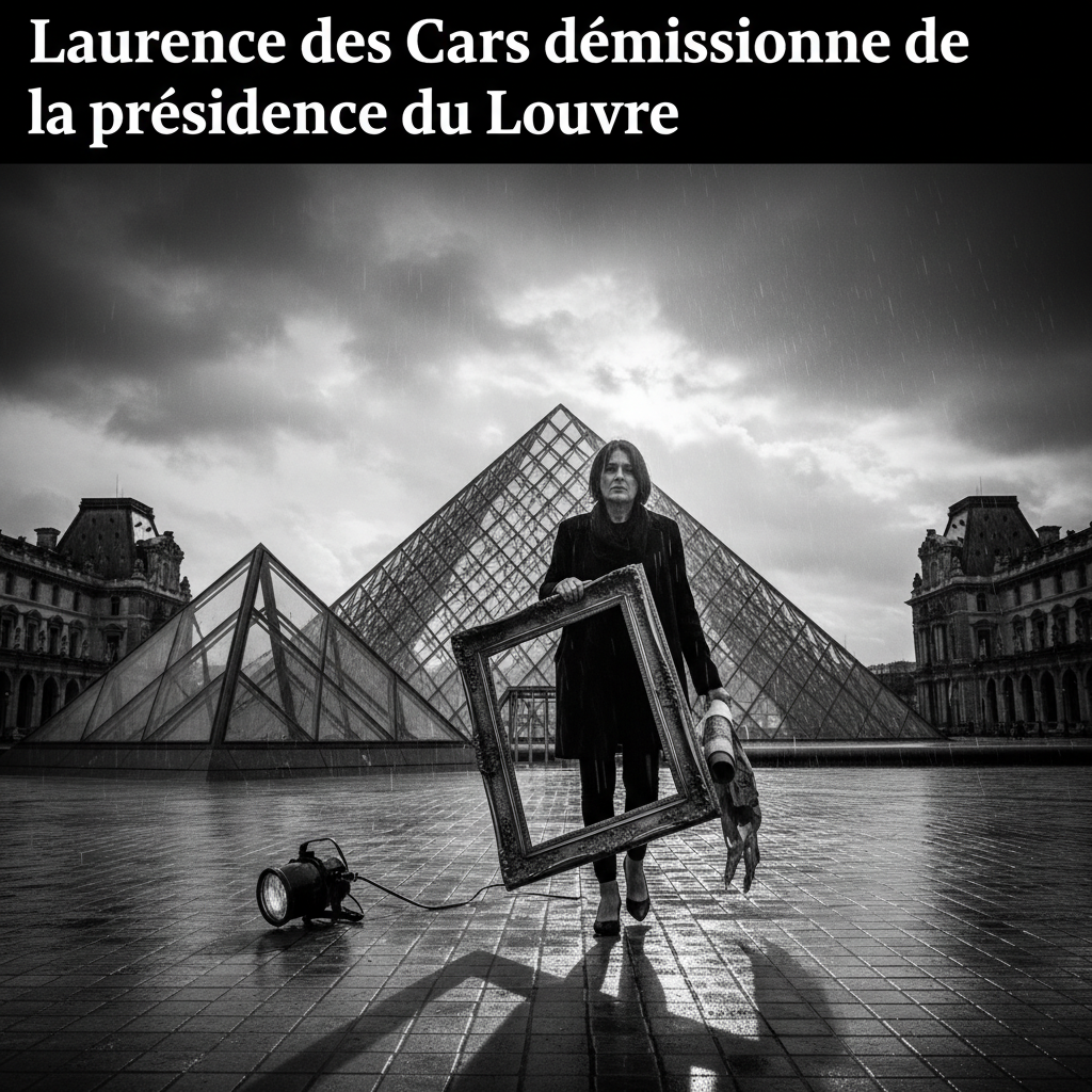 Laurence des Cars démissionne de la présidence du Louvre