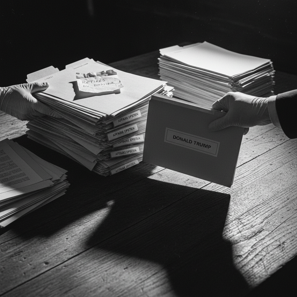 Affaire Epstein : Des documents mentionnant Donald Trump retirés du dossier, selon divers médias américains