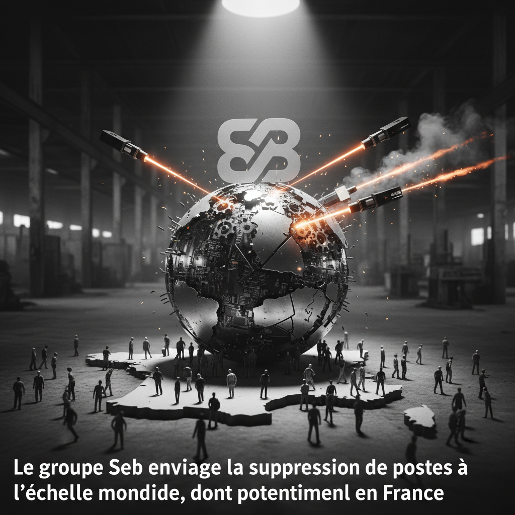 Le groupe Seb envisage la suppression de postes à l'échelle mondiale, dont potentiellement en France