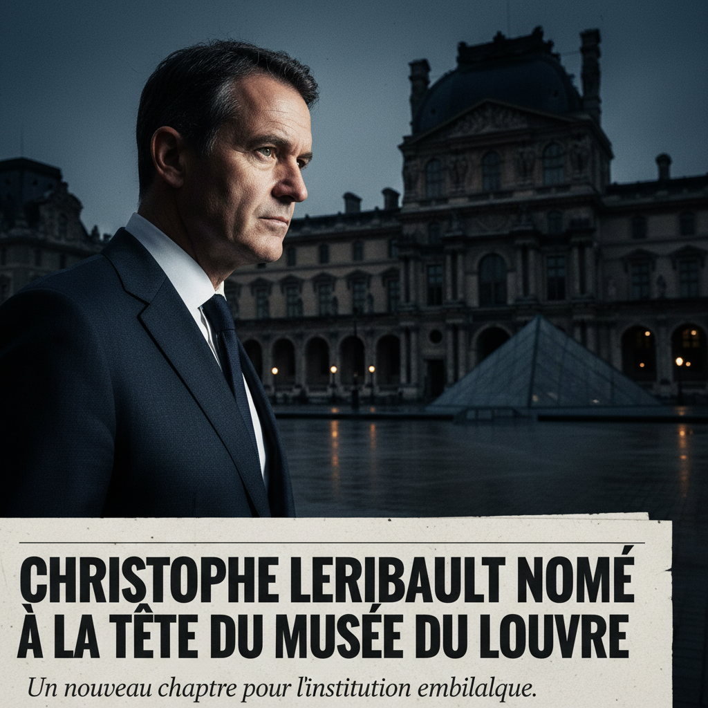 Christophe Leribault nommé à la tête du musée du Louvre