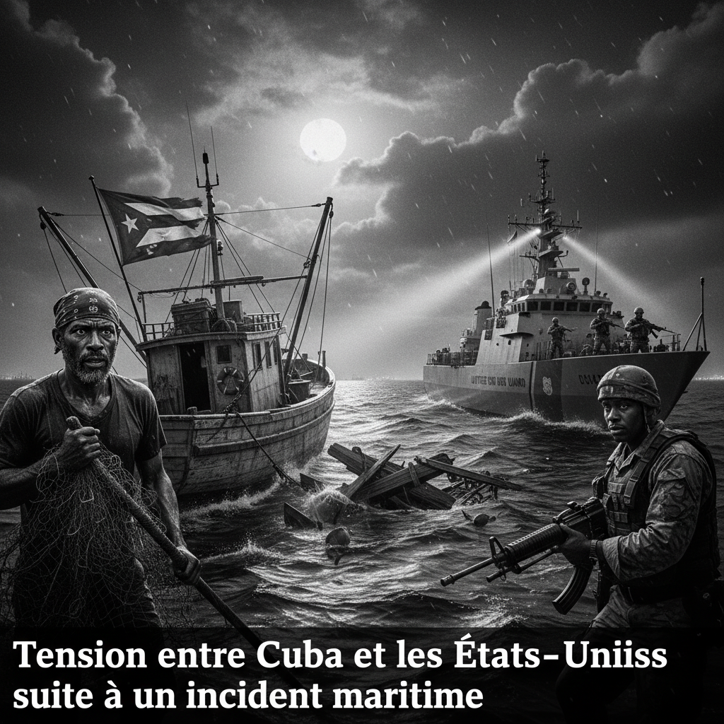 Tension entre Cuba et les États-Unis suite à un incident maritime