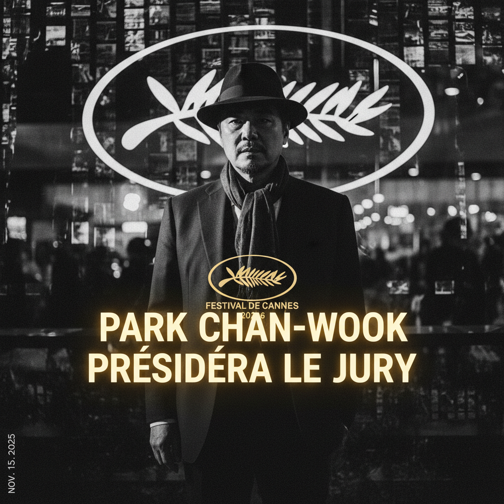 Park Chan-wook présidera le jury du Festival de Cannes 2026